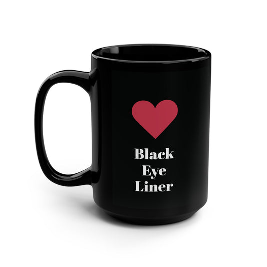 EMO, Goth, Dark, Anti establishment coffee mug, 15 oz, 2 sided design, Offbeat counterculture mug for friends, family and self.