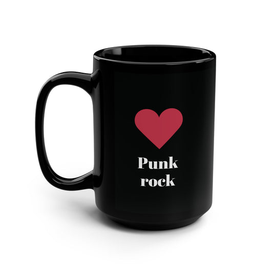 Rock n Roll, Pop, Metal coffee mug, 15oz, 2 sided design, Musical themed mug for friends, family and self.