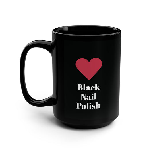 EMO, Goth, Dark, Anti establishment coffee mug, 15 oz, 2 sided design, Offbeat counterculture mug for friends, family and self.