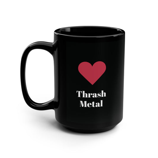 Rock n Roll, Pop, Metal coffee mug, 15oz, 2 sided design, Musical themed mug for friends, family and self.