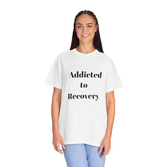 Recovery tee shirt, Sobriety themed shirt for friends, family and self.