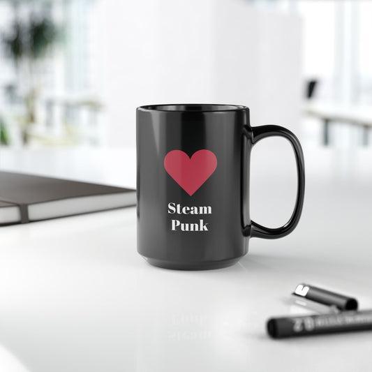 EMO, Goth, Dark, Anti establishment coffee mug, 15 oz, 2 sided design, Offbeat counterculture mug for friends, family and self.