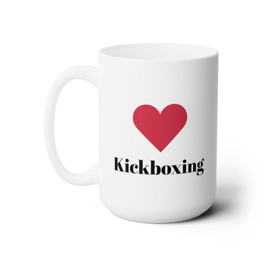 Mixed martial arts coffee mug, 15oz, 2 sided design, MMA gift mug for friends, family and self.